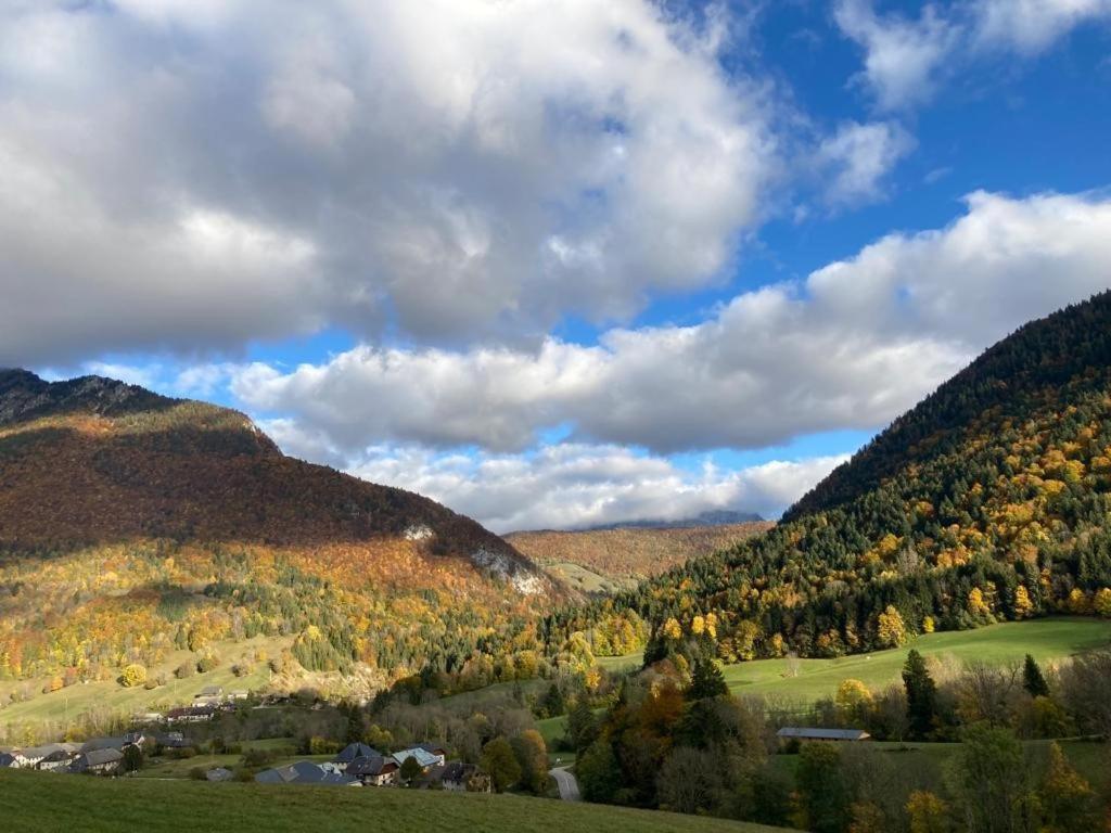 La Ferme De La Mense Hotel Aillon-le-Jeune ภายนอก รูปภาพ